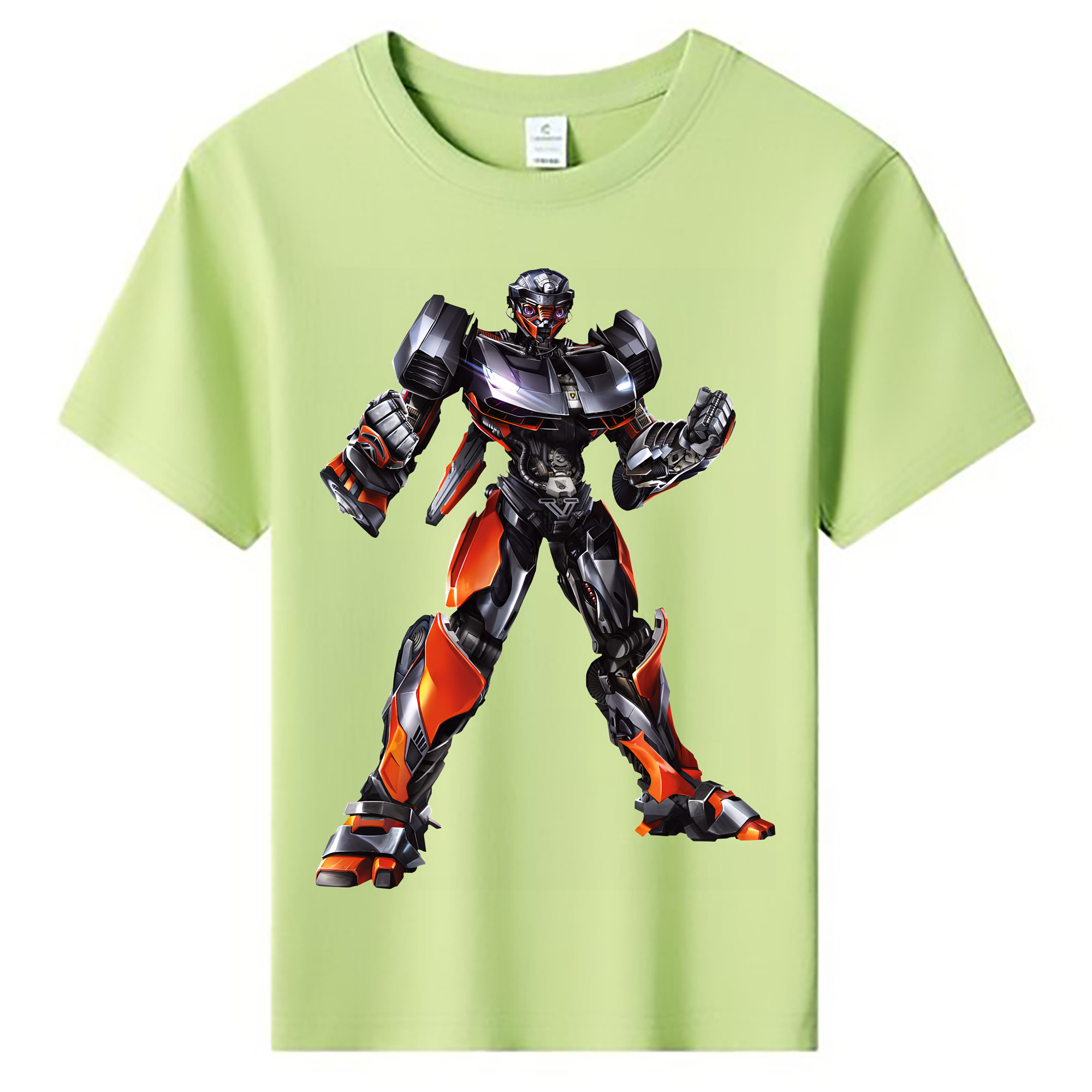 （画像用） Transformers トランスフォーマー 綿100％キッズTシャツ（フロントプリント）
